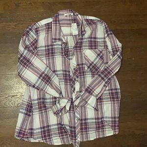 Maurices flannel NWT